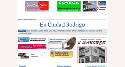 Desktop Screenshot of enciudadrodrigo.com